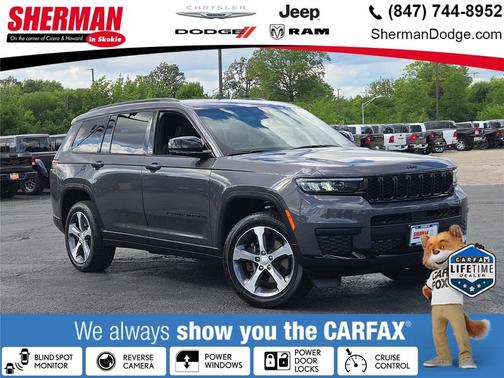 Baltic Gray Metallic Clearcoat 2025 Jeep Grand Cherokee L Altitude