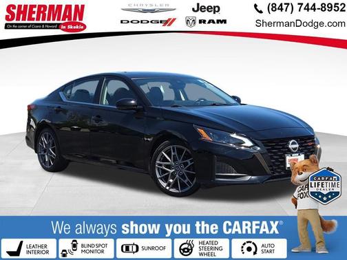 Super Black 2023 Nissan Altima SR VC-Turbo FWD