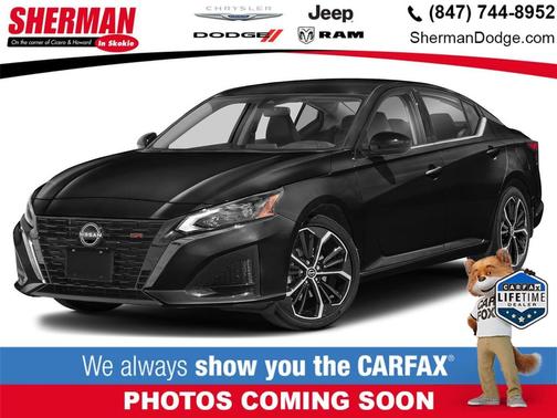 Super Black 2023 Nissan Altima SR VC-Turbo FWD