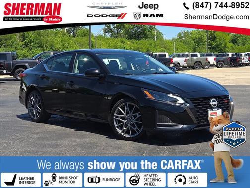 Super Black 2023 Nissan Altima SR VC-Turbo FWD