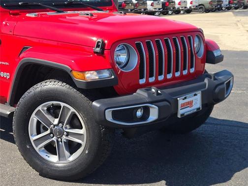 Firecracker Red Clearcoat 2021 Jeep Wrangler Unlimited Sahara