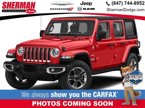 Firecracker Red Clearcoat 2021 Jeep Wrangler Unlimited Sahara
