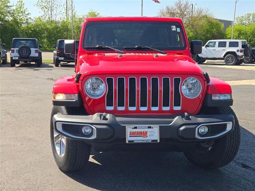 Firecracker Red Clearcoat 2021 Jeep Wrangler Unlimited Sahara