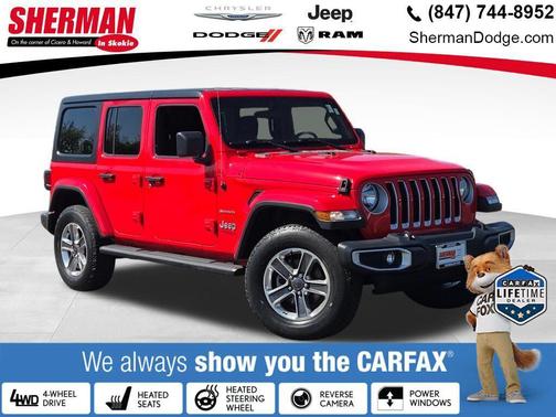 Firecracker Red Clearcoat 2021 Jeep Wrangler Unlimited Sahara