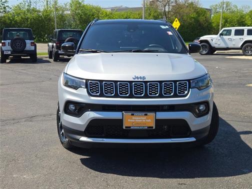 Silver Zynith Metallic Clearcoat 2025 Jeep Compass Limited