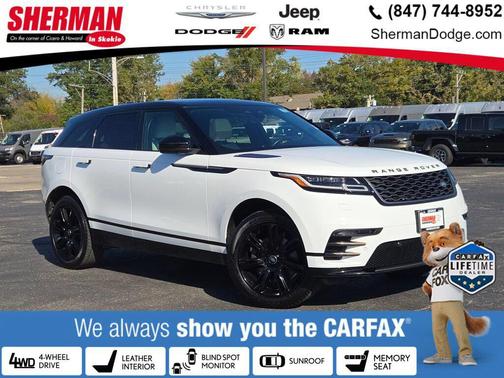 White 2023 Land Rover Range Rover Velar P250 S R-Dynamic