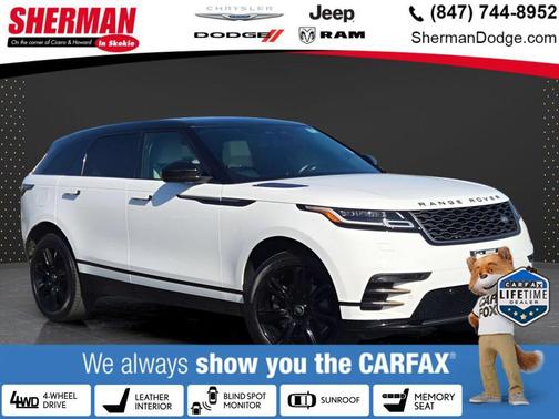 White 2023 Land Rover Range Rover Velar P250 S R-Dynamic