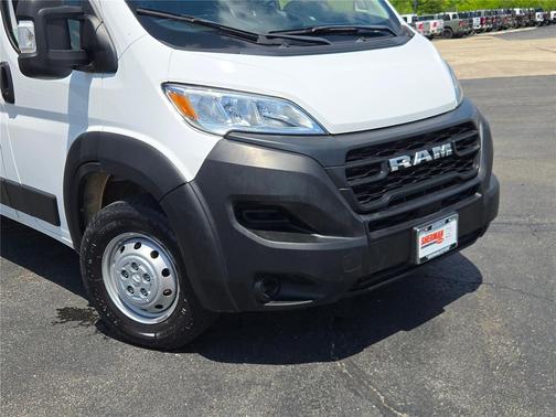 Bright White Clearcoat 2023 RAM ProMaster 2500 High Roof