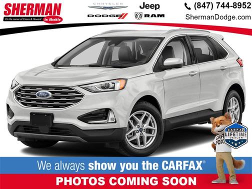 Oxford White 2022 Ford Edge SEL