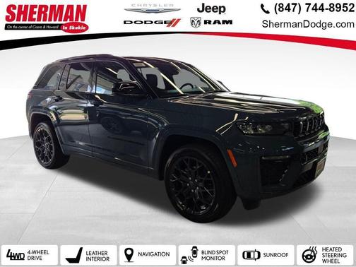 Steel Blue 2026 Jeep Grand Cherokee Summit