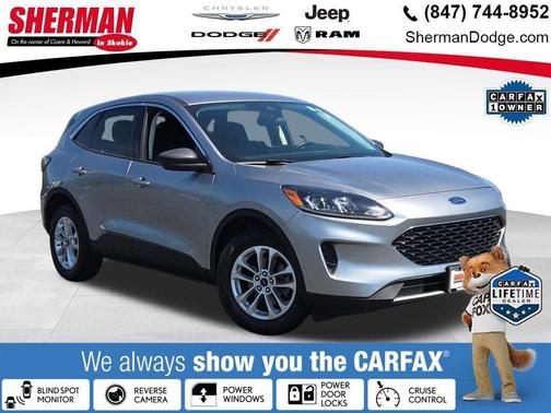 Iconic Silver 2022 Ford Escape SE