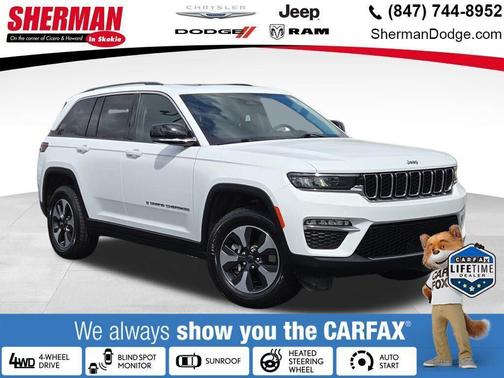 Bright White Clearcoat 2024 Jeep Grand Cherokee 4xe Base