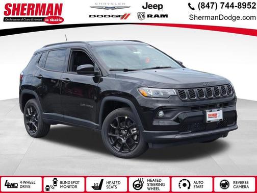 Diamond Black Crystal Pearlcoat 2026 Jeep Compass Sport
