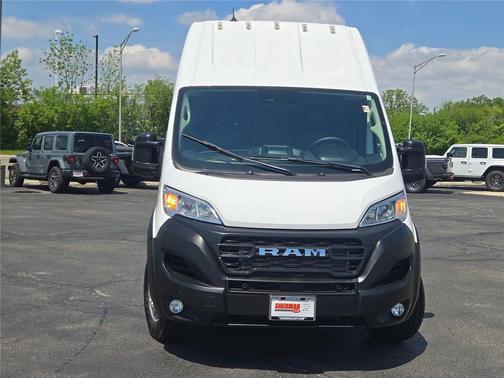 Bright White Clearcoat 2024 RAM ProMaster 3500 High Roof