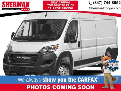 Bright White Clearcoat 2024 RAM ProMaster 3500 High Roof