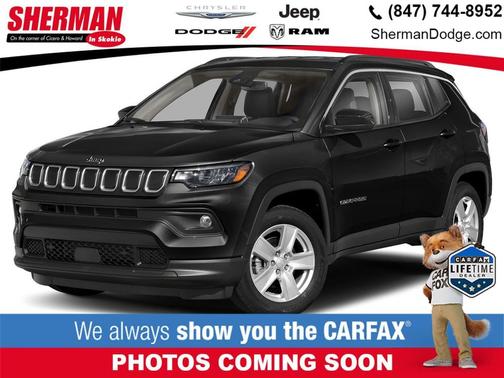 Diamond Black Crystal Pearlcoat 2022 Jeep Compass Latitude Lux