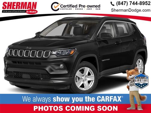 Diamond Black Crystal Pearlcoat 2022 Jeep Compass Latitude Lux