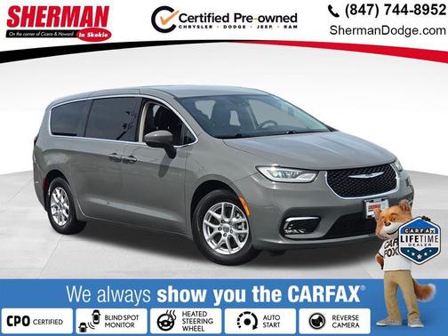 Ceramic Gray Clearcoat 2023 Chrysler Pacifica Touring L