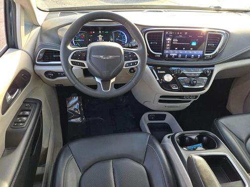 Fathom Blue Pearlcoat 2023 Chrysler Pacifica Hybrid Touring L
