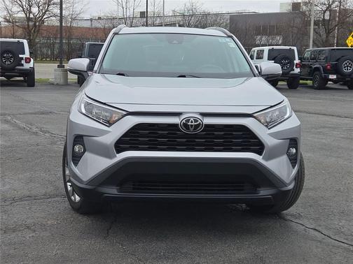 Silver Sky Metallic 2021 Toyota RAV4 XLE Premium