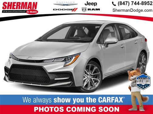 Classic Silver Metallic 2020 Toyota Corolla SE
