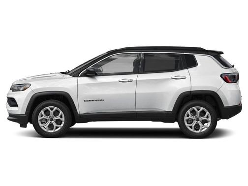 Bright White Clearcoat 2025 Jeep Compass Limited
