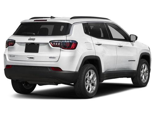 Bright White Clearcoat 2025 Jeep Compass Limited