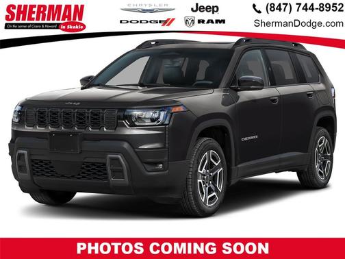 Diamond Black Crystal Pearlcoat 2026 Jeep Cherokee Laredo 4x4