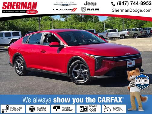 Currant Red 2025 Kia K4 LXS