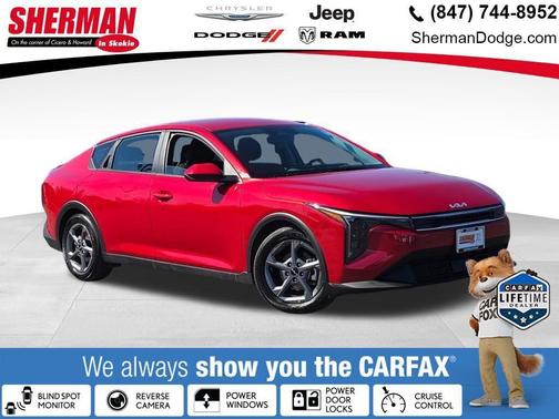 Currant Red 2025 Kia K4 LXS