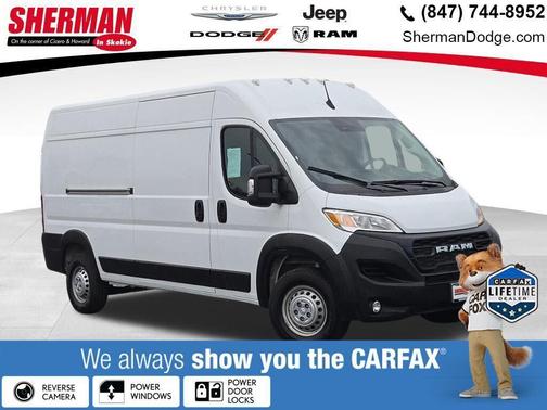 Bright White Clearcoat 2026 RAM ProMaster 2500 Tradesman