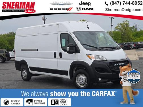 Bright White Clearcoat 2026 RAM ProMaster 2500 Tradesman