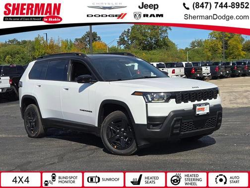 Bright White Clearcoat 2026 Jeep Cherokee Limited