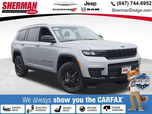 Silver Zynith 2025 Jeep Grand Cherokee L Altitude