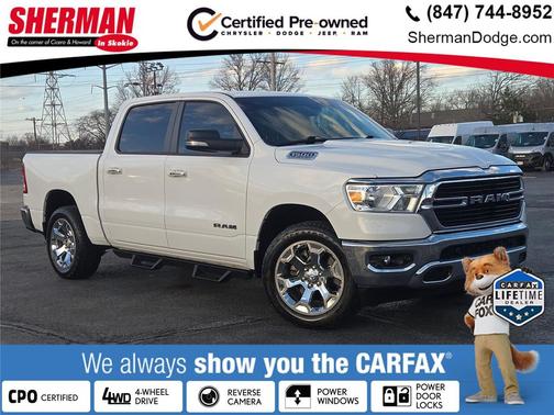 Bright White Clearcoat 2020 RAM 1500 Big Horn/Lone Star