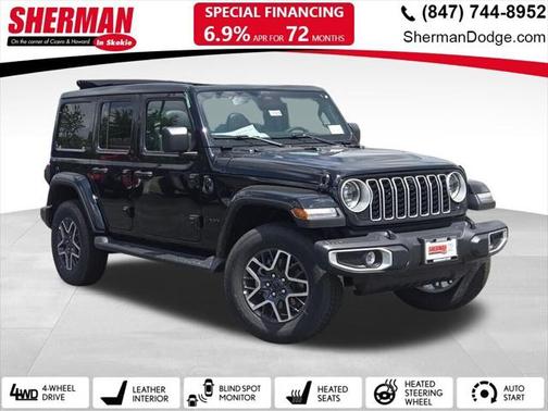 2025 Jeep Wrangler 4-Door Sahara 4x4