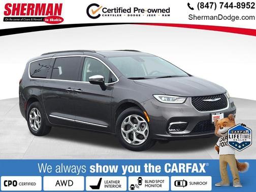 Granite Crystal Metallic Clearcoat 2023 Chrysler Pacifica Limited