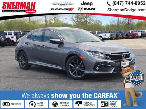 Polished Metal Metallic 2021 Honda Civic EX