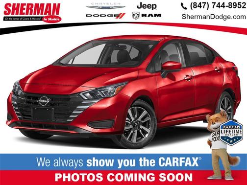 Scarlet Ember Tintcoat 2024 Nissan Versa 1.6 SV