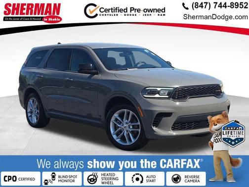 Destroyer Gray Clearcoat 2023 Dodge Durango GT Launch Edition RWD