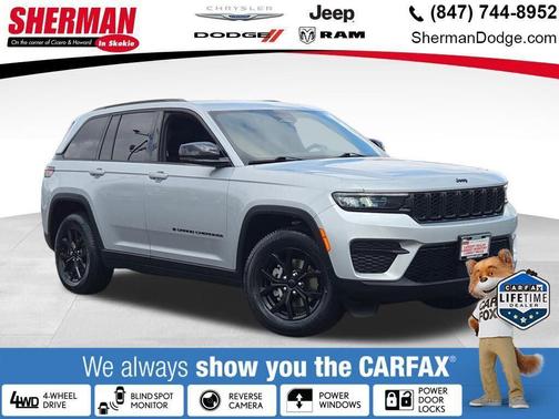 Silver Zynith 2024 Jeep Grand Cherokee Altitude