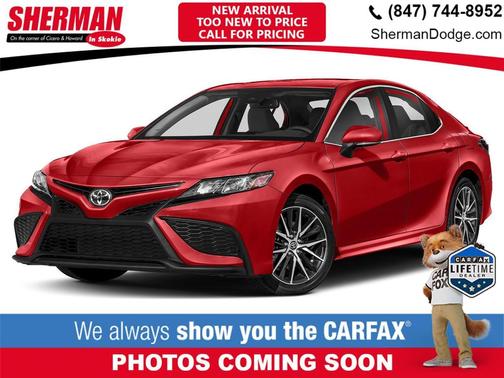 Supersonic Red 2024 Toyota Camry SE