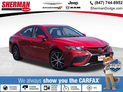 Supersonic Red 2024 Toyota Camry SE