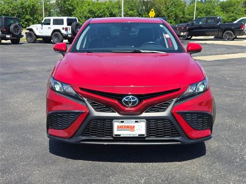Supersonic Red 2024 Toyota Camry SE