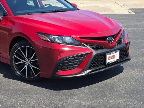 Supersonic Red 2024 Toyota Camry SE