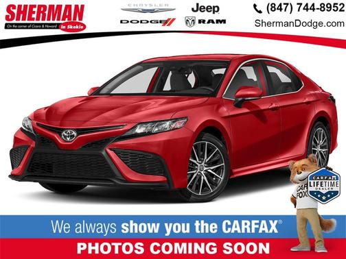 Supersonic Red 2024 Toyota Camry SE