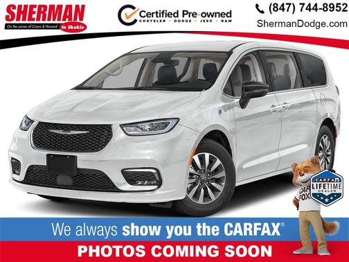 Bright White Clearcoat 2024 Chrysler Pacifica Hybrid Select