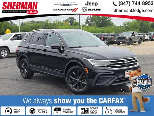 Platinum Gray Metallic 2024 Volkswagen Tiguan 2.0T SE