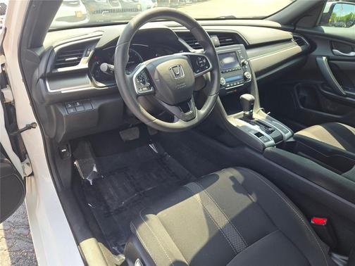 Platinum White Pearl 2020 Honda Civic LX