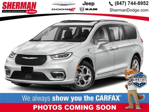Bright White Clearcoat 2023 Chrysler Pacifica Hybrid Touring L